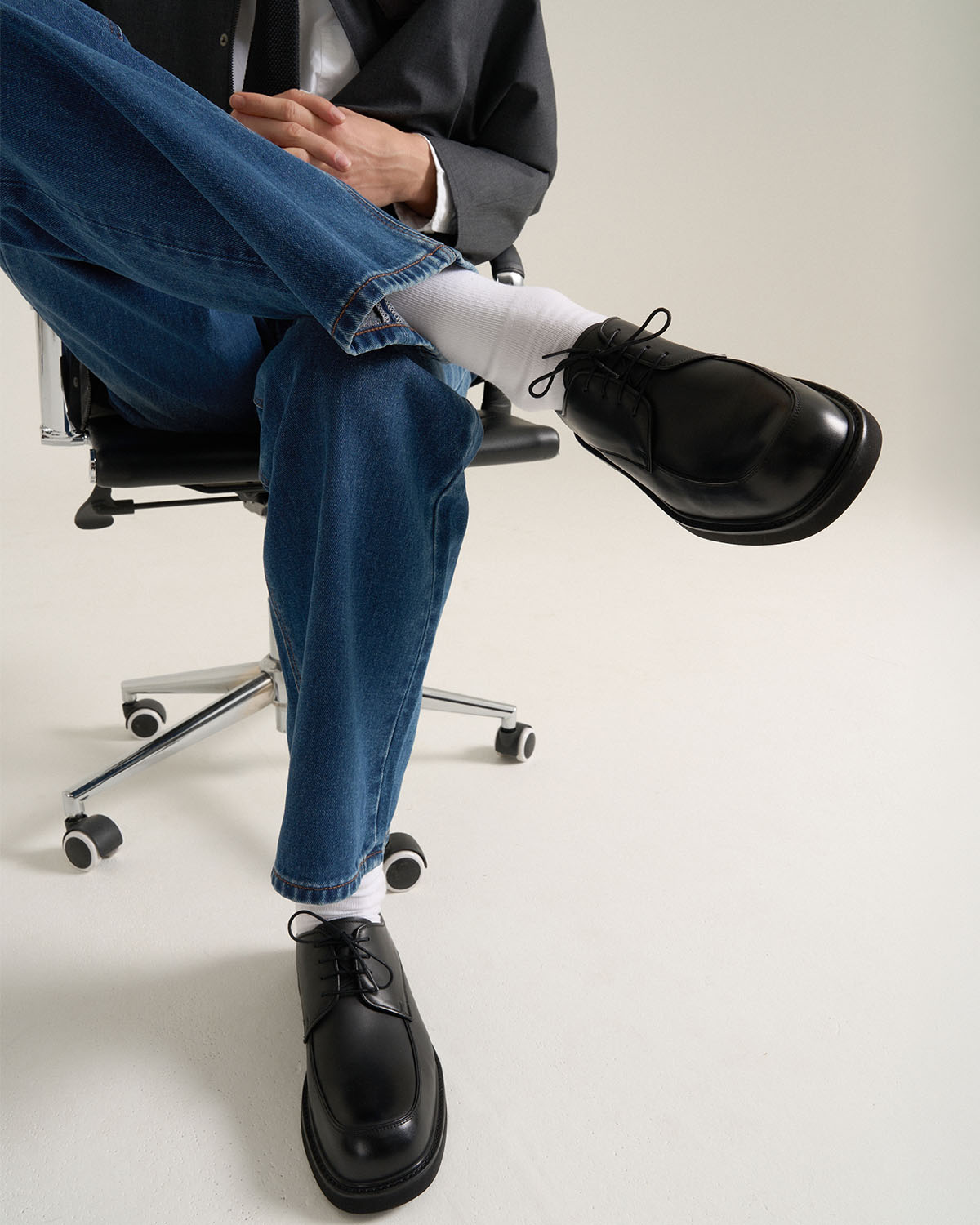 스퀘어토 U팁 드레스